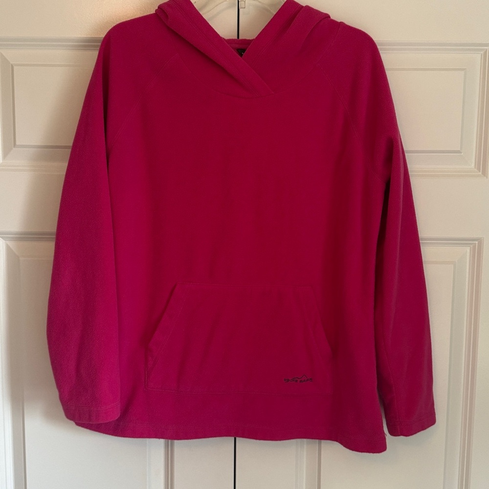 Hot Pink Eddie Bauer Hoodie Sz L